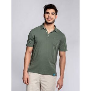 Panareha Men's DAIQUIRI POCKET POLO Olive Green 100% ORGANIC COTTON